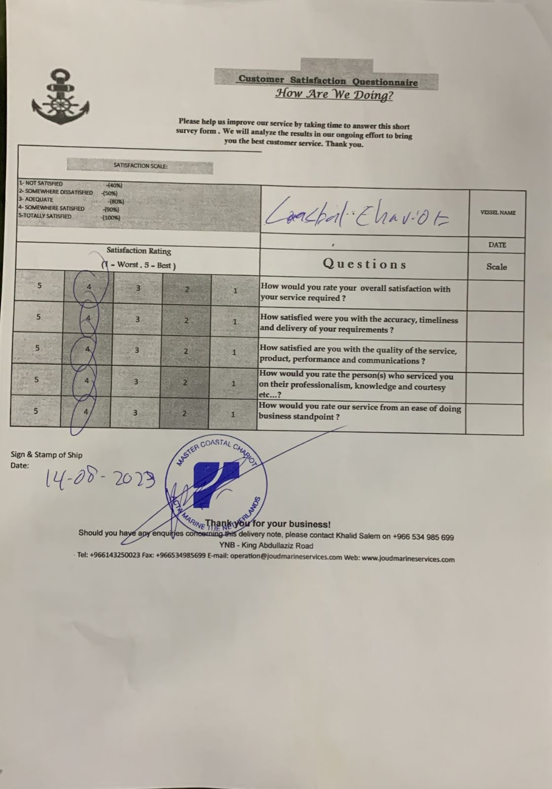 Certificate 5